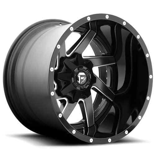 D265 Fuel Wheel 22X12 6X135/5.5 MT-BLK-MIL -44MM