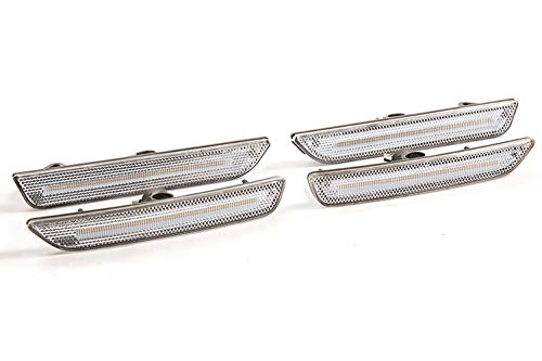 2010 Mustang LED Sidemarkers Clear Set Diode Dynamics