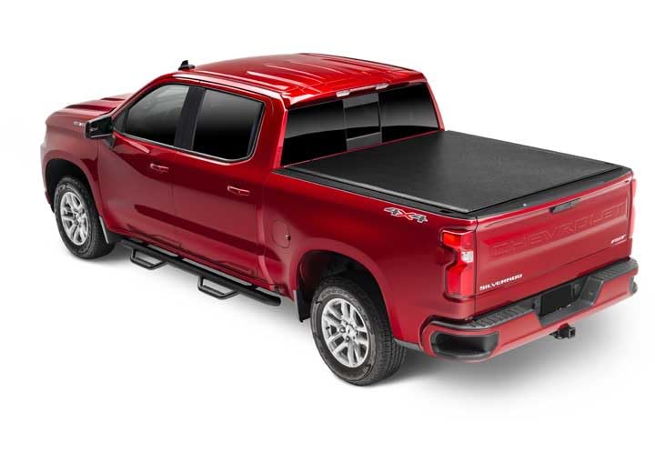 Soft Roll-Up ProMaxx Automotive Tonneau Cover BC-1372492 Fits Chevrolet Silverado 1500 5 Ft 8 Inch Bed