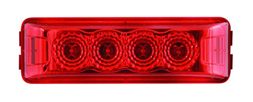 Optronics Led Marker/Clearance Light, Red MCL63RBP