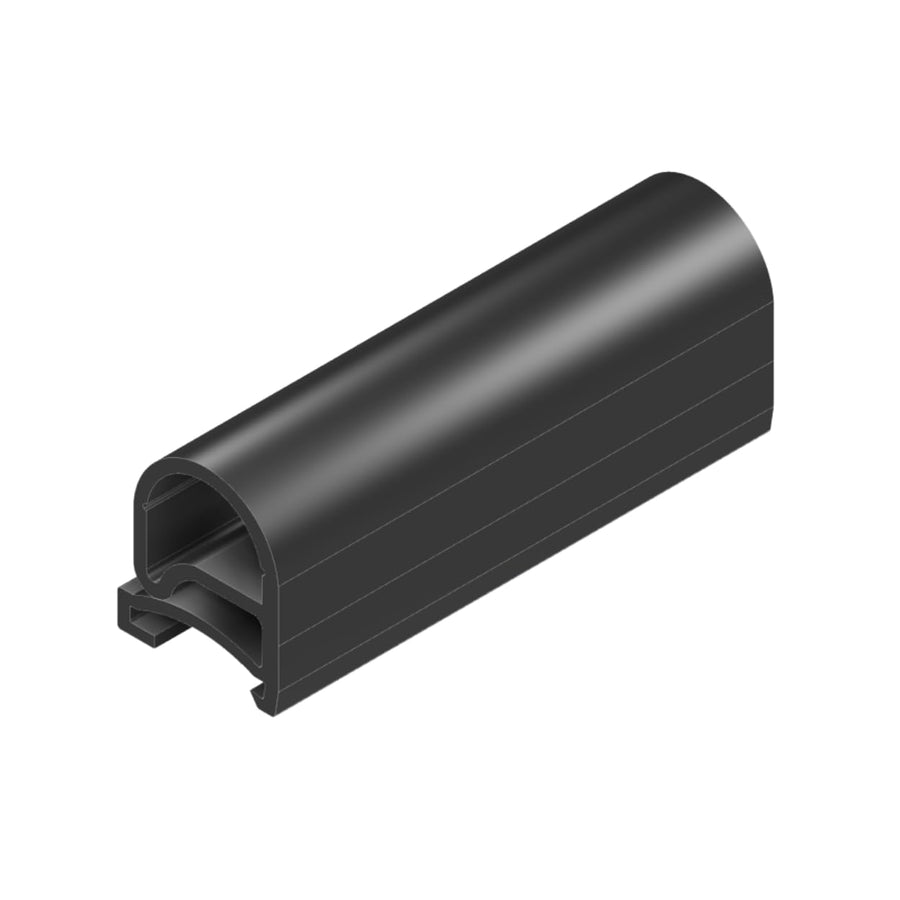 Cable Driven Flip 'N Seal® (36594) Slide Out Clip on Bulb Seal (0.95” H x 1.02” W) (40ft)