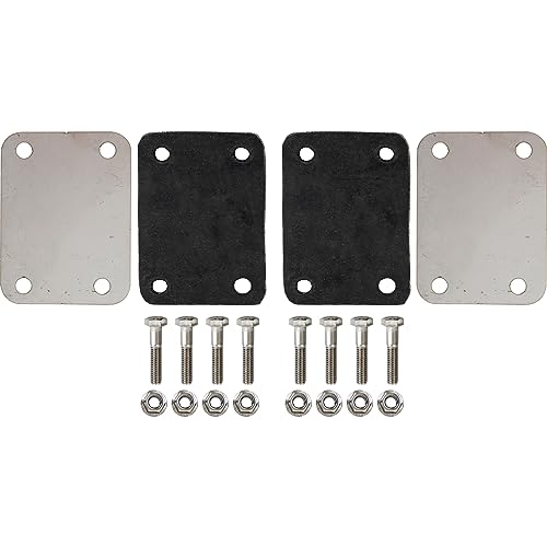 Buyers Products Plow Light Bracket Kit for MACK Granite Trucks 2020+ Use, Durable Stainless Steel Construction, Mounts Easily to Hood, MACK Granite Drump Truck Accessories