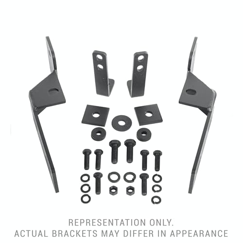 560460TK Go Rhino! RC4 LR Bull Bar or RC4 LR Skid Plate - Mounting Bracket Kit Only for Toyota Tacoma 16-23 Crew Cab Pickup/Extended Cab Pickup
