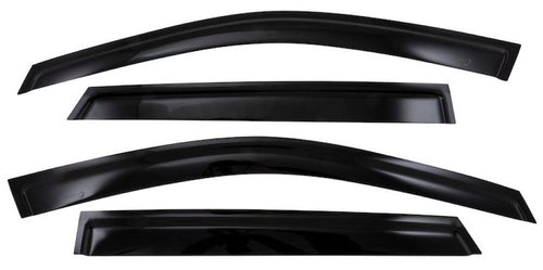 Set of 4 Rainguard Fits Chevrolet Trax 2024-2026 Low Profile Tape-On Smoke Acrylic Window Vents UV and Scratch Resistant