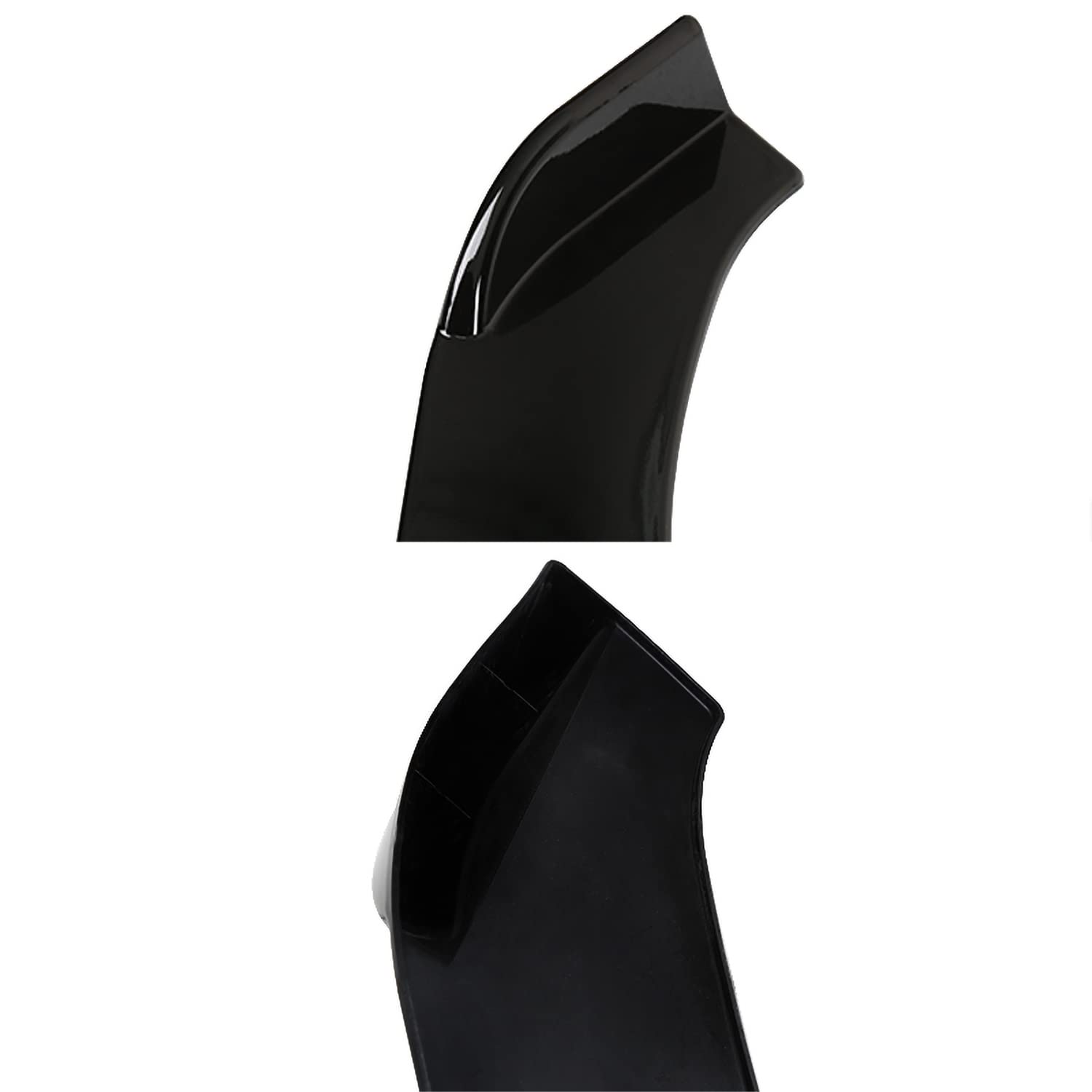 Gloss Black Spec-D Tuning Universal Front Bumper Lip Spoiler Splitter Body Kit 3PC