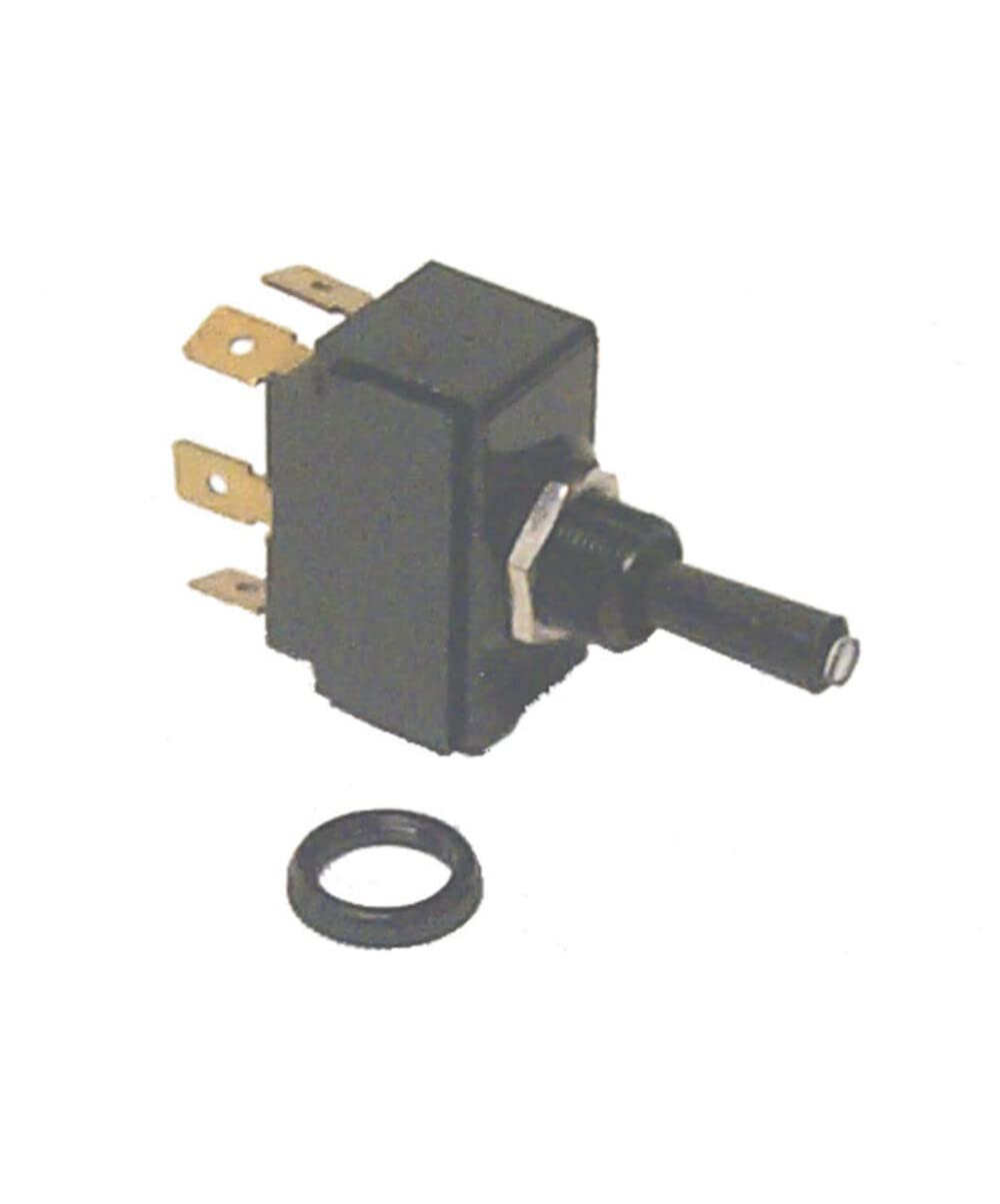 Sierra Toggle Switch TG40330, Tip Lit, Off - Momentary On SPDT