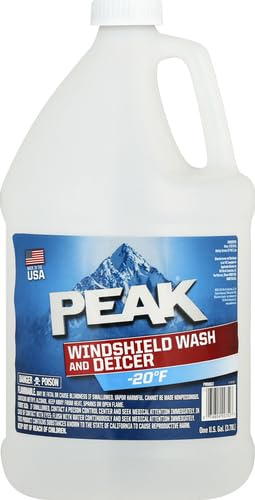 Windshield Washer Fluid PEAK (PWN0H3) -20°F DE-ICER 1 Gallon