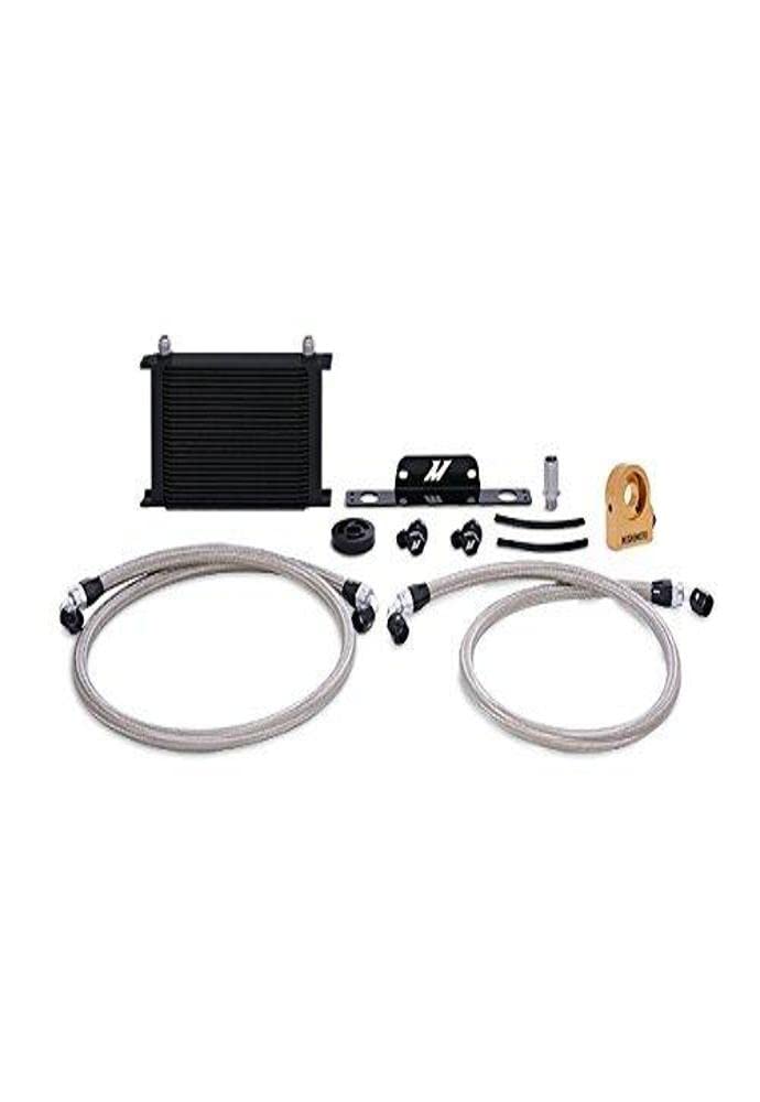 Mishimoto Oil Cooler Kit MMOC-CSS-10TBK Low-Temp Thermostatic Fits Chevrolet Camaro SS 2010-2015 Black