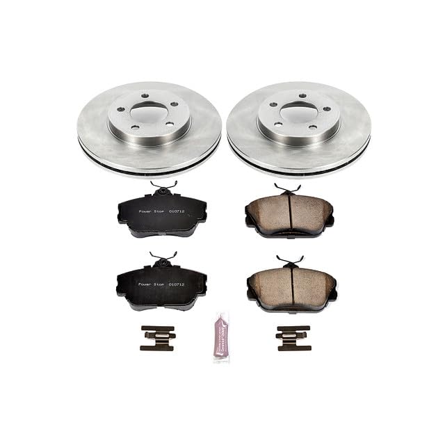 Power Stop Autospecialty KOE5406 Front Replacement Brake Kit-OE Brake Rotors & Ceramic Brake Pads