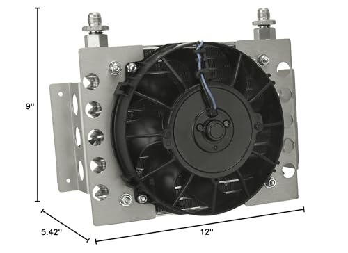 Atomic-Cool Derale 13950 Remote Cooler , Black