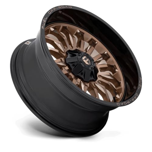 D797 ARC FUEL OFF-ROAD 22X10, 6X135/5.5, 4.79, 18mm PLATINUM BRONZE WITH BLACK LIP - D79722009847