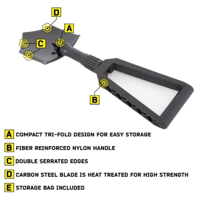 R.U.T. TRIFOLD SHOVEL SmittyBilt - SB2728