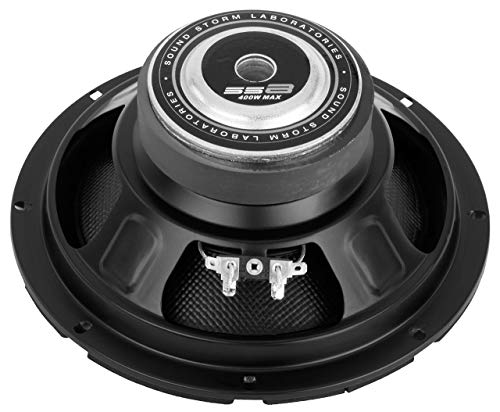 Sound Storm Laboratories Car Subwoofer Model SS8 SS Series 8 Inch 400 Watts Single 4 Ohm Voice Coil