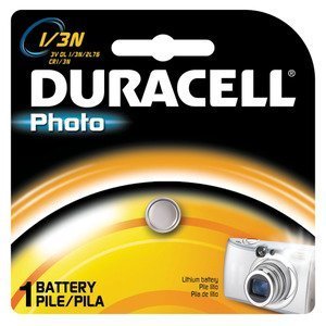 Photo Battery Duracell 3 V Model No. 1/3n Carded 6 Pack