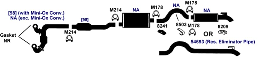 Exhaust Bracket AP Exhaust 8503