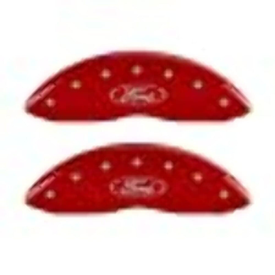 Caliper Covers MGP 10218SFRDRD Red Cover