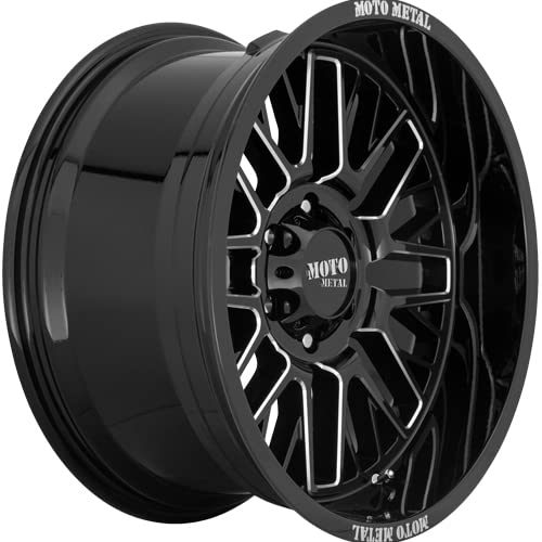 Moto Metal 20X10 MO802 G-BLK MILL -18MM - 5X5.5 MO80221085318N