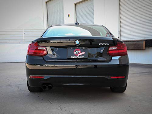 aFe Power AxleBack Performance Exhaust System, Black Tip