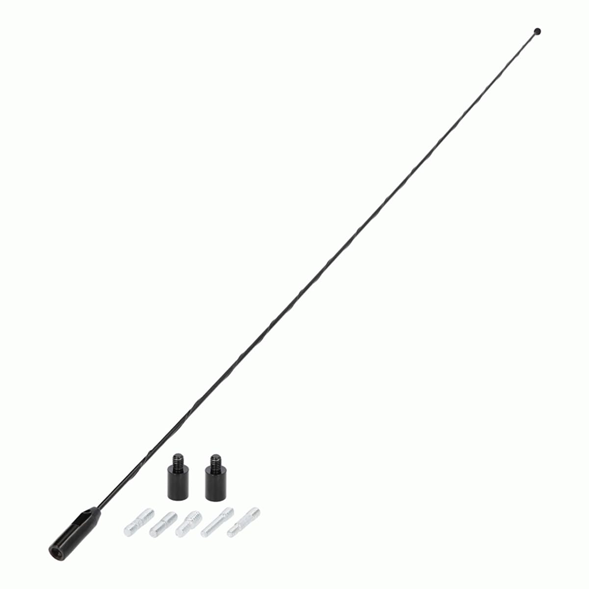 Metra Universal 44-RM22B Replacement Mast for Antennas (Black)