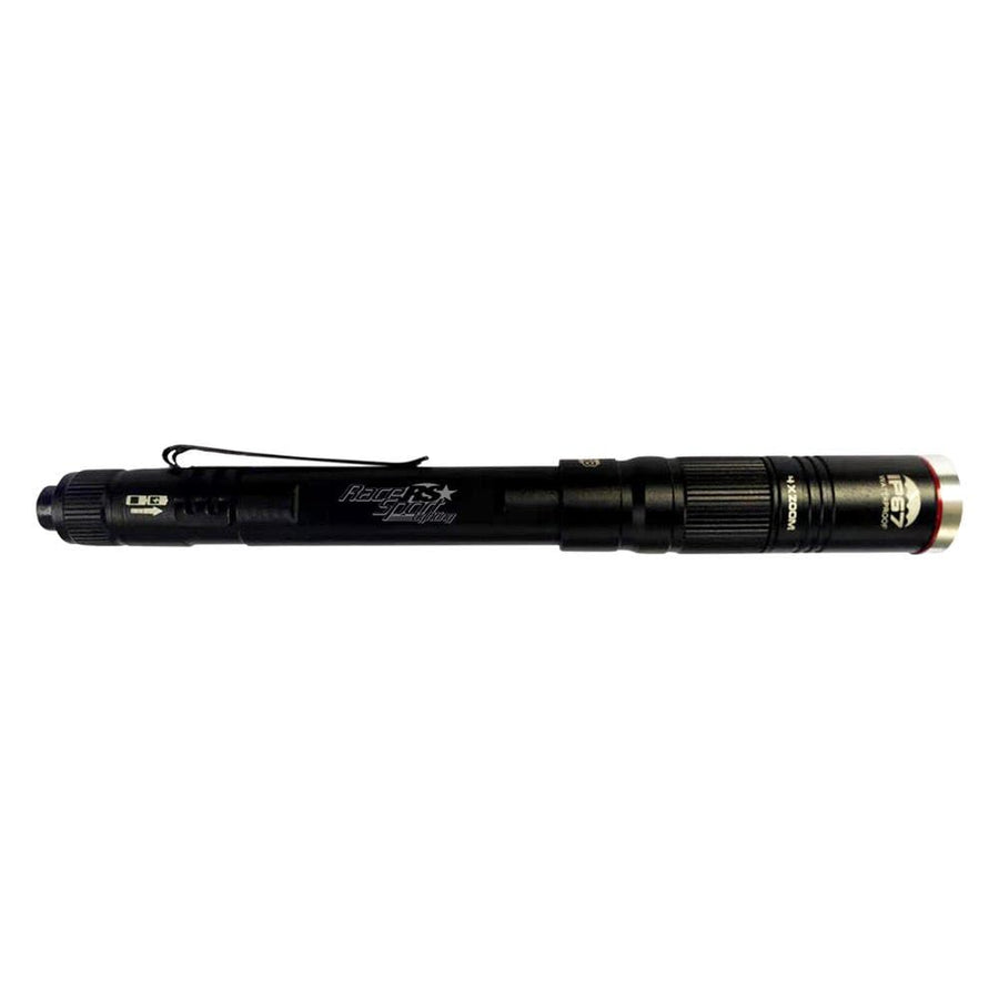 Flashlight Race Sport Lighting Holster Fit 3-Mode Rechargeable LED 350 Lumen Pencil Flashlight with 4X Zoom Projector 1007532