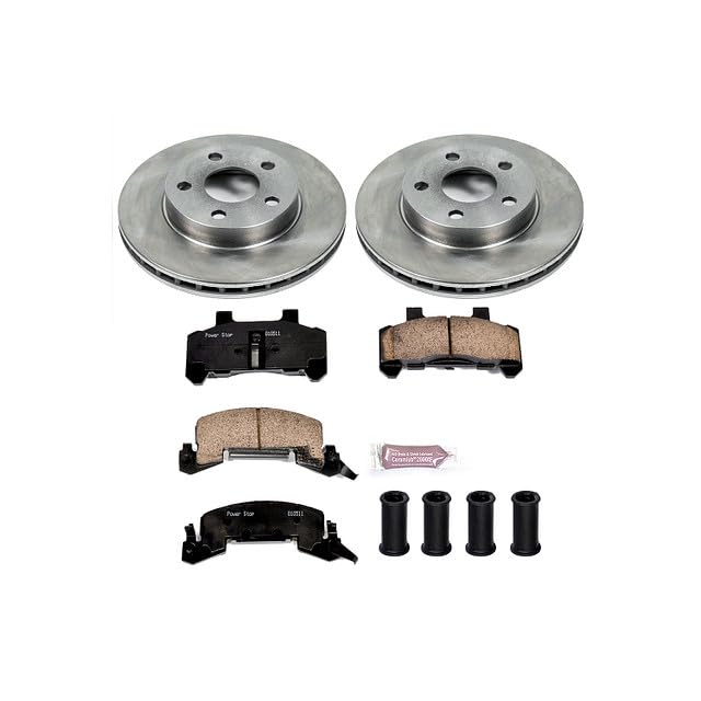 Power Stop Autospecialty KOE4808 Front Replacement Brake Kit-OE Brake Rotors & Ceramic Brake Pads