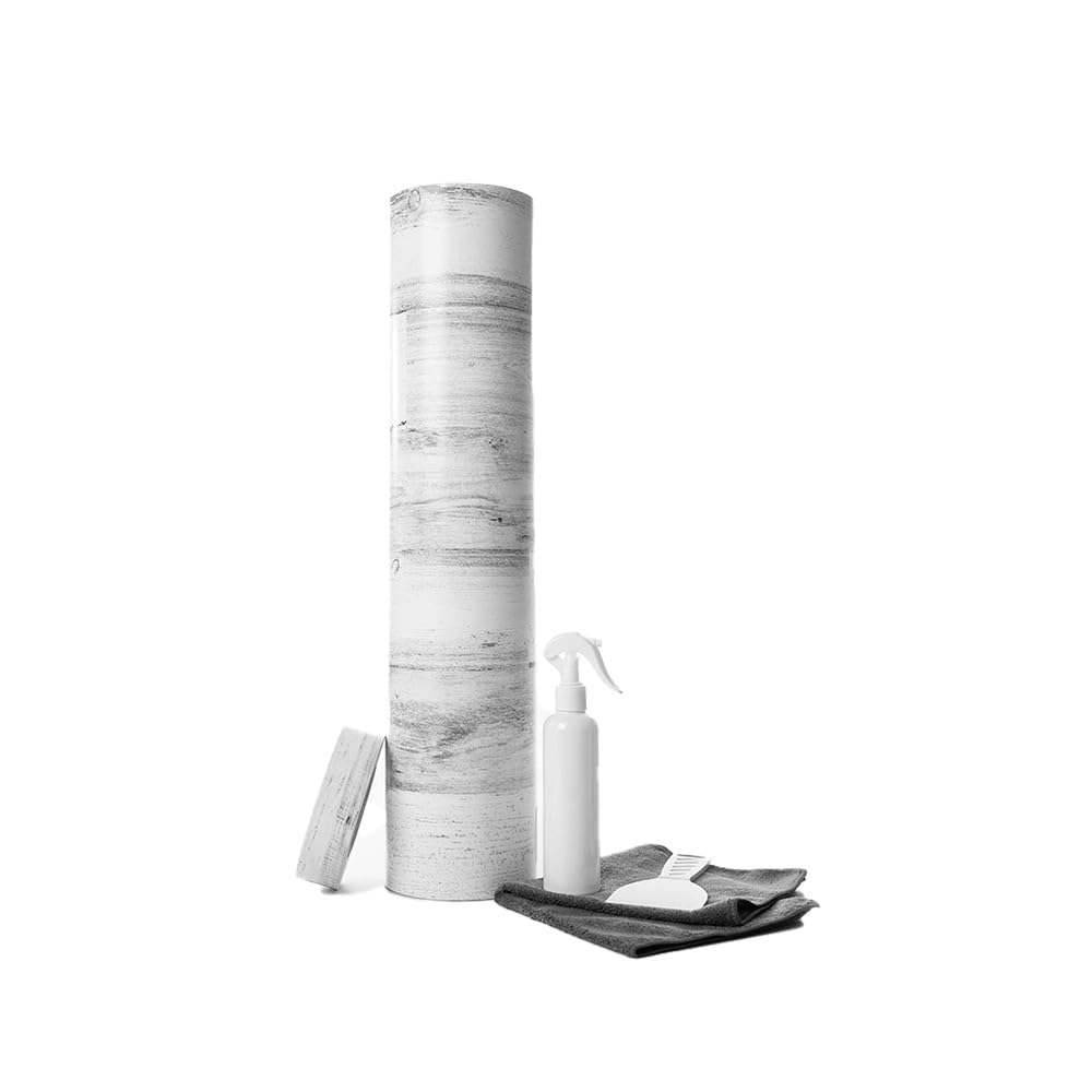 Revive Genesis Products Wallboard Kit - 50', Whitewash Planked Wood
