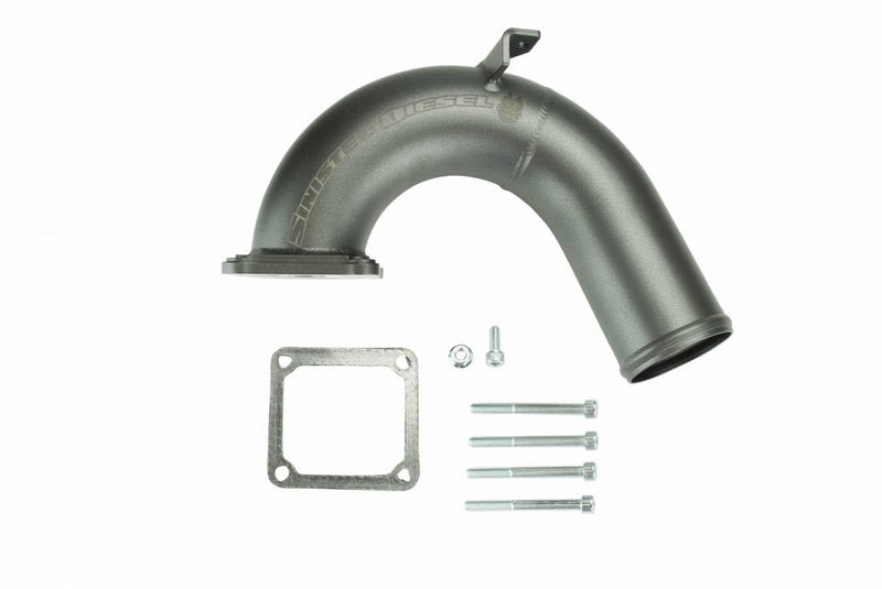 03-07 Dodge Cummins 5.9L Intake Elbow - Sinister Diesel Grey (SDG-INTEL-5.9-03)
