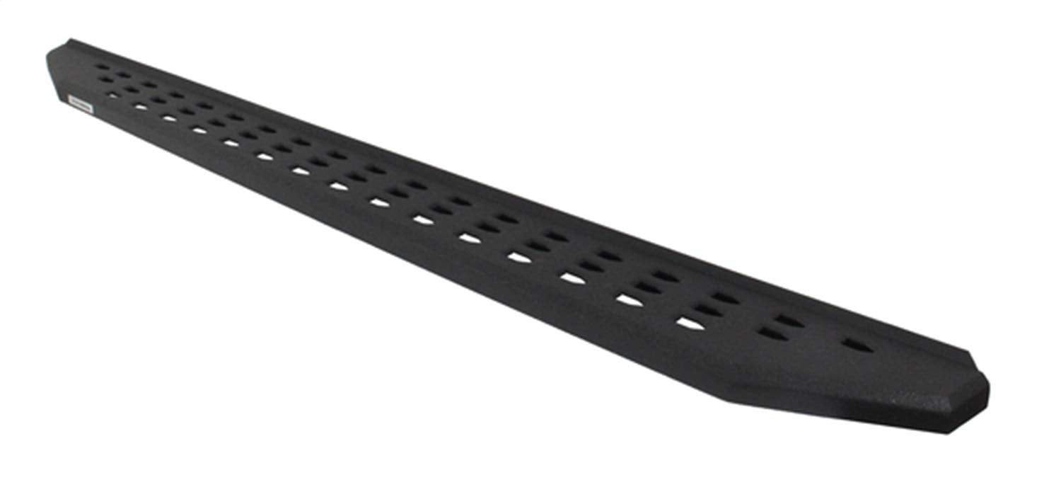 RB20 Running Boards & Brackets Go Rhino | Galvanized Steel, Protective Bedliner Coating | 69450673T | Fits 2018-2024 Jeep Wrangler JLU, 4-Door