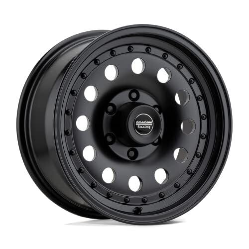 AR62 OUTLAW II American Racing 17X8 6X5.5 5.68 30mm SATIN BLACK - AR627838B