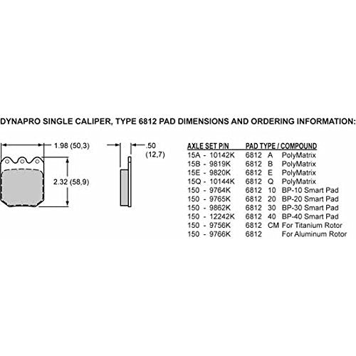 DPS Caliper-Polished, 3.75" mt.
