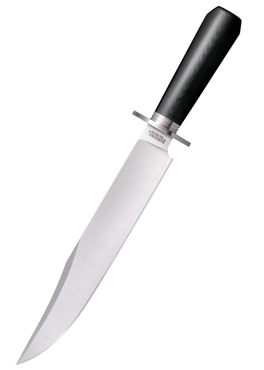 Laredo Bowie Cold Steel 10.5" 4034SS Razor-Sharp Clip Point Blade 5.1875" Micarta Handle Tactical Fixed Blade Knife w/Secure-Ex Sheath