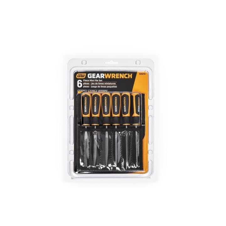 6 Pc. GEARWRENCH Mini File Set - 82821H