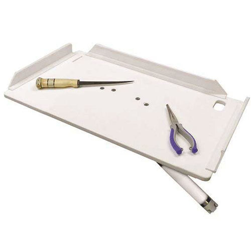 TACO Metals Adjustable Taco Marine P01-2120W Poly Filet Table - 20"