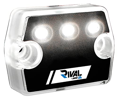 A.R.E. RealTruck Rival Lighting System | 23705-80150 | Front Facing LED Auxiliary Light, Black Housing/White Light