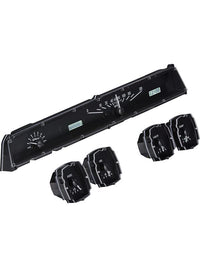 Analog Dash Gauge System Dakota Digital Kit Black Alloy White VHX-64L-K-W 64 65 Lincoln Continental