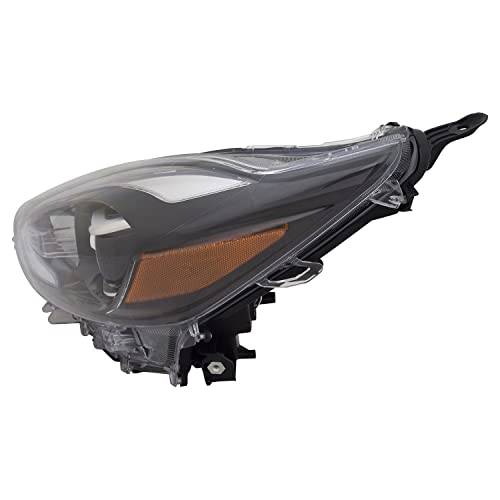 Left TYC Headlight Assembly Compatible with 2018-2019 Toyota Prius