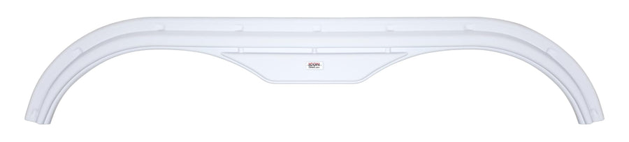 Tandem Axle Fender Skirt FS725 ICON 01680 for Fleetwood - Polar White