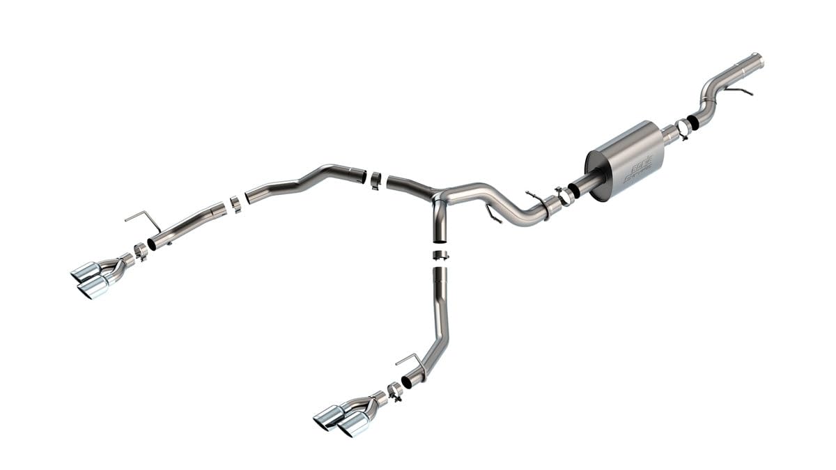 BORLA Cat-Back 140859 Perf. Exhaust System for 2021-2024 Chevrolet Tahoe Premier/Tahoe High Country/Tahoe Z71/ Tahoe RST/GMC Yukon Denali/Yukon Denali Ultimate/Yukon AT4 6.2L V8 AT 2&4WD.