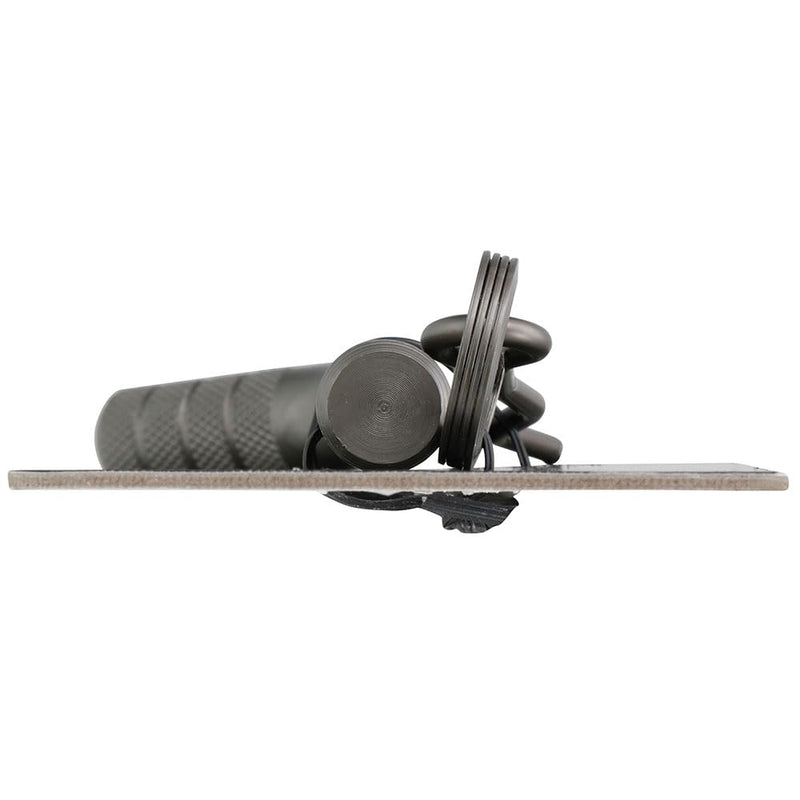 Tactical Reese Towpower Pin and Clip 5/8 Knurl Matte Black, Pewter