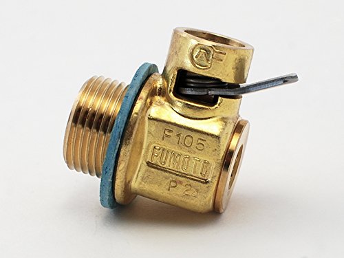 Fumoto F-105 Original with LC-10 lever clip F-Series Engine Oil Drain Valve, 1 Pack
