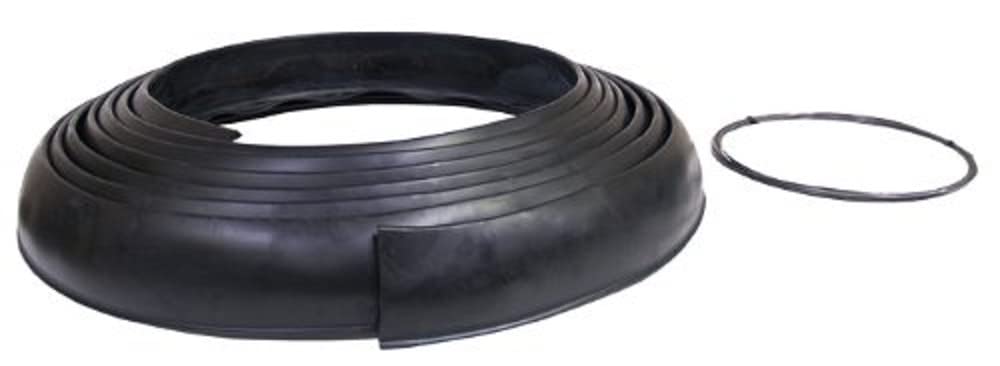 Flexy Flares Pacer Performance 52-178 Black 4-1/4" x 25' Xtra Wide No Lip Side Mount Rubber Fender Extension Roll