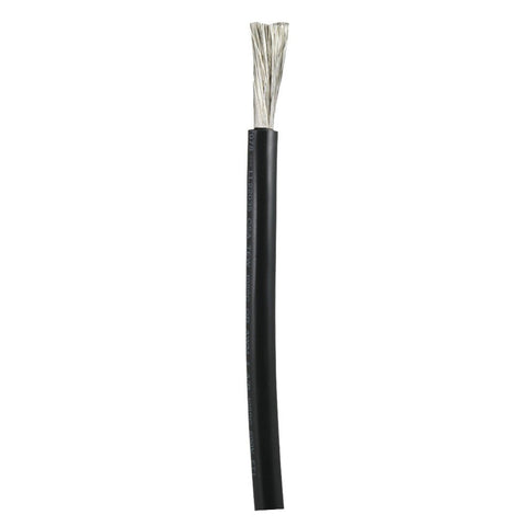 1 AWG Ancor Black Battery Cable - 100'