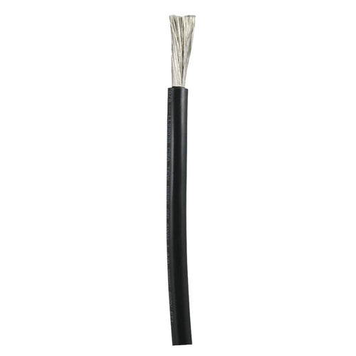 1 AWG Ancor Black Battery Cable - 100'