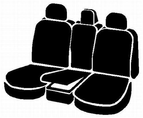 Custom Fit Fia TR47-36 BROWN Front Seat Cover Split Seat 40/20/40 - Saddle Blanket, (Brown)