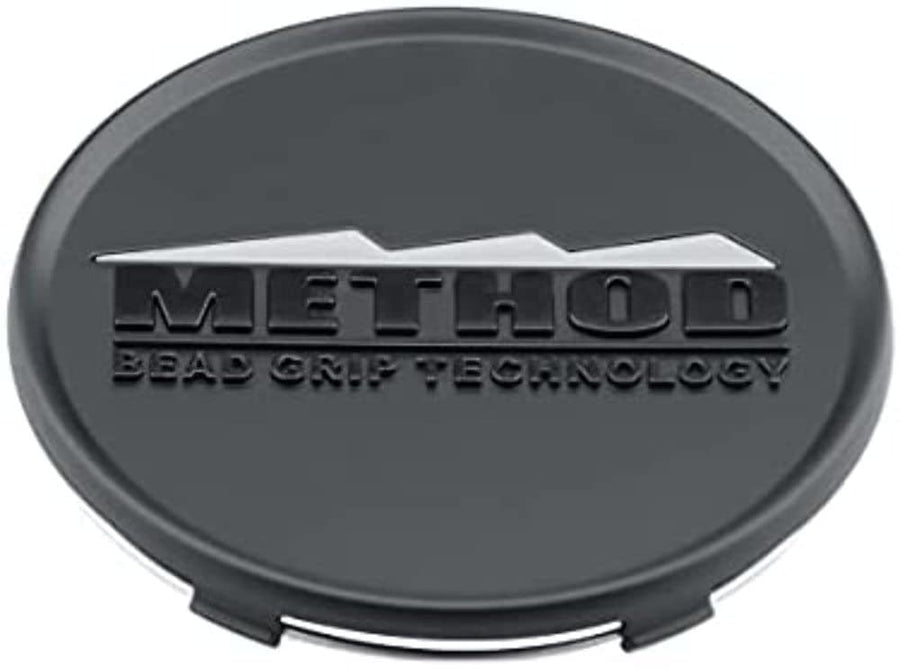 Cap, Method Race Wheels T080, 123MM, Black, SNAP in
