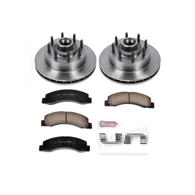 Power Stop Autospecialty KOE1891 Front Replacement Brake Kit-OE Brake Rotors & Ceramic Brake Pads