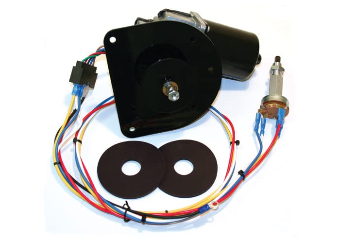 Wiper Motor Conversion Brothers Trucks WPM6066FLAT - Flat Firewall
