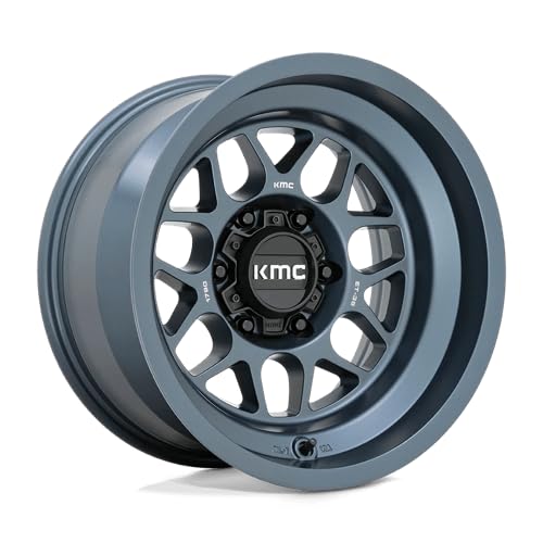 KMC KM725 17x9 Terra 6x5.5" -38mm Blue Wheel Rim 17" Inch KM725LX17906838N