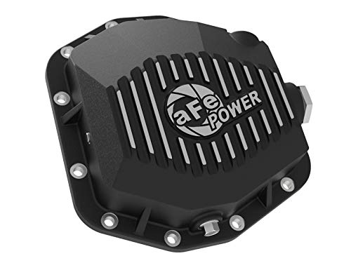 aFe Power Pro Series 46-71171B Differential Cover Black w/Machined Fins & Gear Oil (Dana M220)