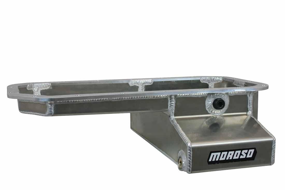 Moroso Aluminum Swap Oil Pan 20936, Fits Toyota 2RZFE/3RZFE Engines, internal Wet Sump